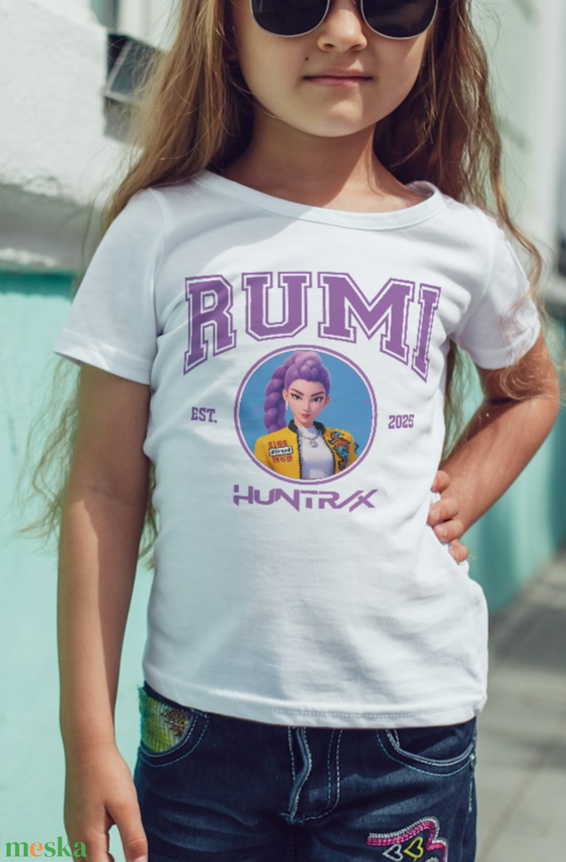 Huntrix K-POP démonvadászok gyerek polo - ruha & divat - babaruha & gyerekruha - póló - Meska.hu