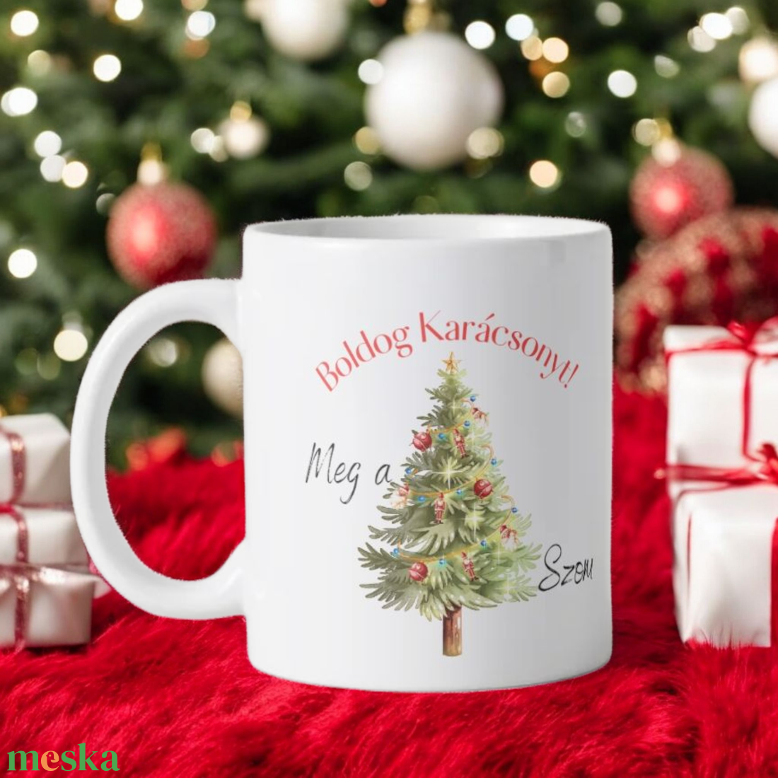 Karácsonyi bögre - otthon & életmód - konyhafelszerelés, tálalás - tálalás - bögre & csésze - Meska.hu