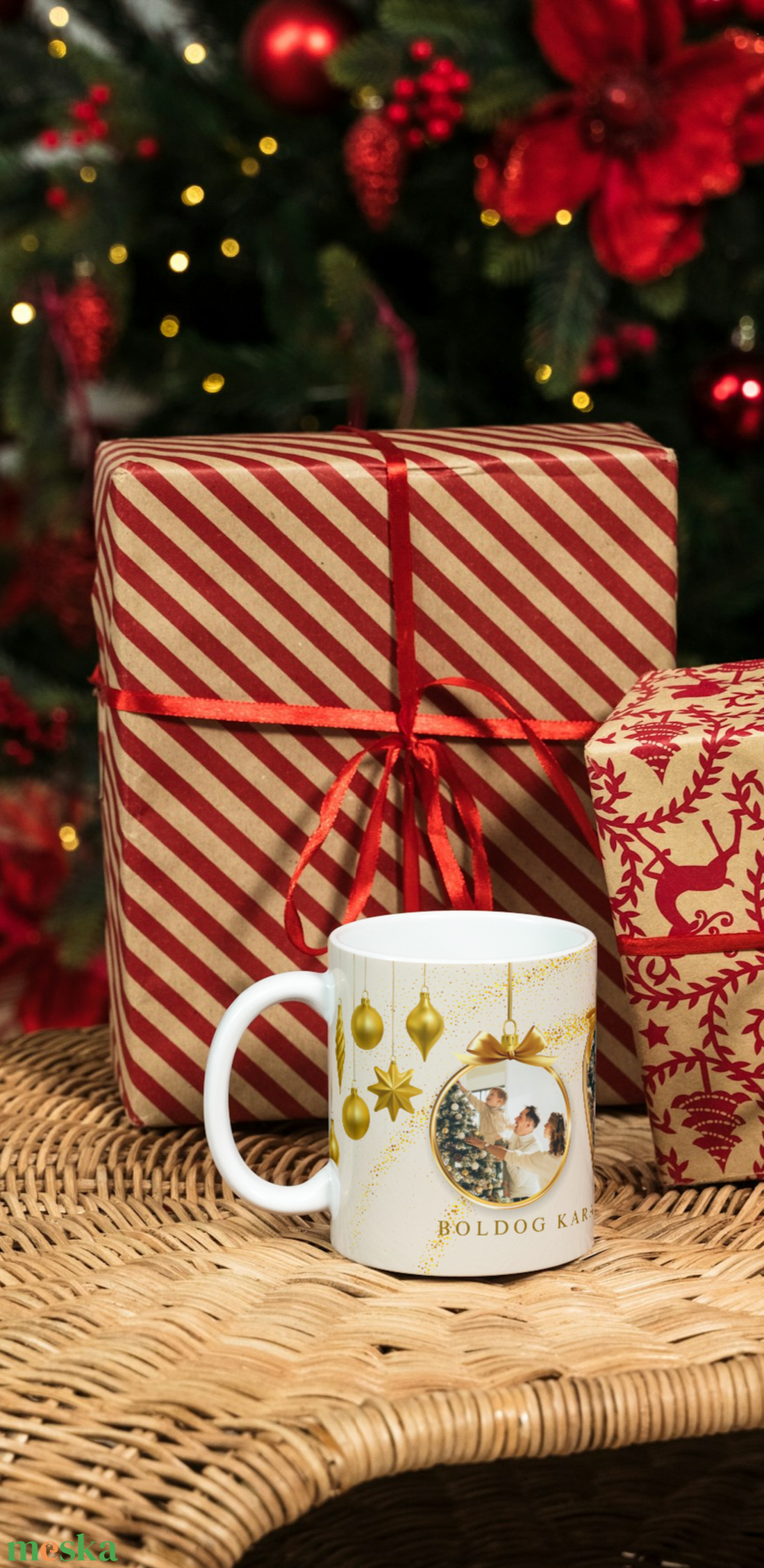 Egyedi képes karácsonyi bögre - otthon & életmód - konyhafelszerelés, tálalás - tálalás - bögre & csésze - Meska.hu