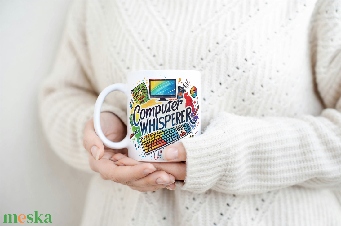 IT bögre - otthon & életmód - konyhafelszerelés, tálalás - tálalás - bögre & csésze - Meska.hu