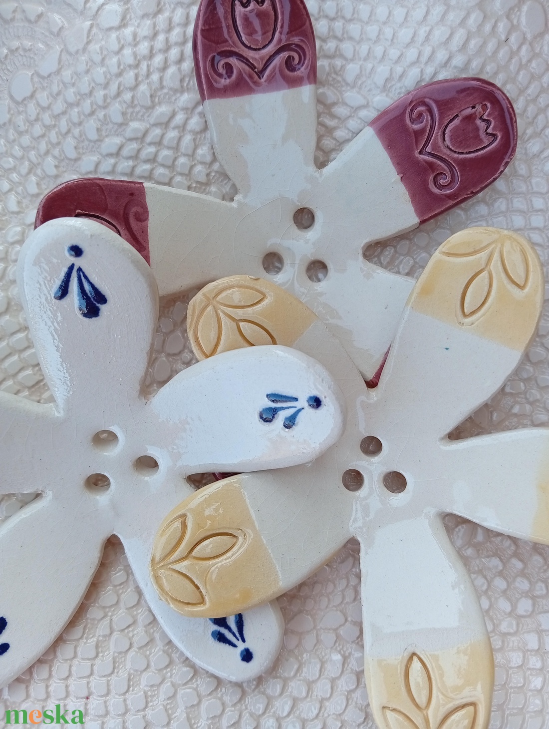 Kerámia tojásszétválasztó - otthon & életmód - konyhafelszerelés, tálalás - sütés, főzés - sütidísz - Meska.hu