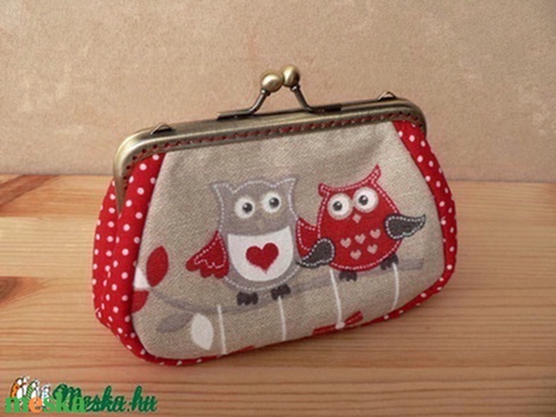 Baglyos pénztárca - táska & tok - pénztárca & más tok - pénztárca - női pénztárca - Meska.hu
