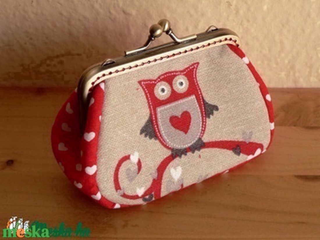 Baglyos pénztárca - táska & tok - pénztárca & más tok - pénztárca - női pénztárca - Meska.hu