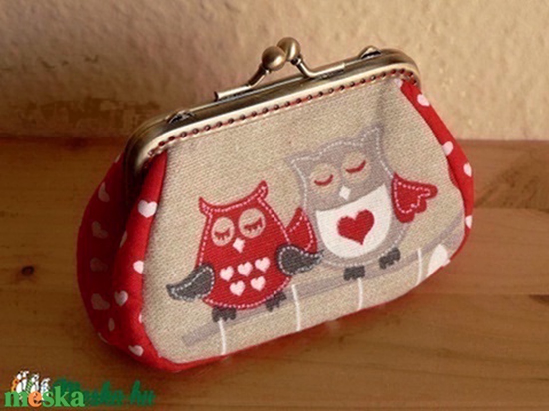 Baglyos pénztárca - táska & tok - pénztárca & más tok - pénztárca - női pénztárca - Meska.hu