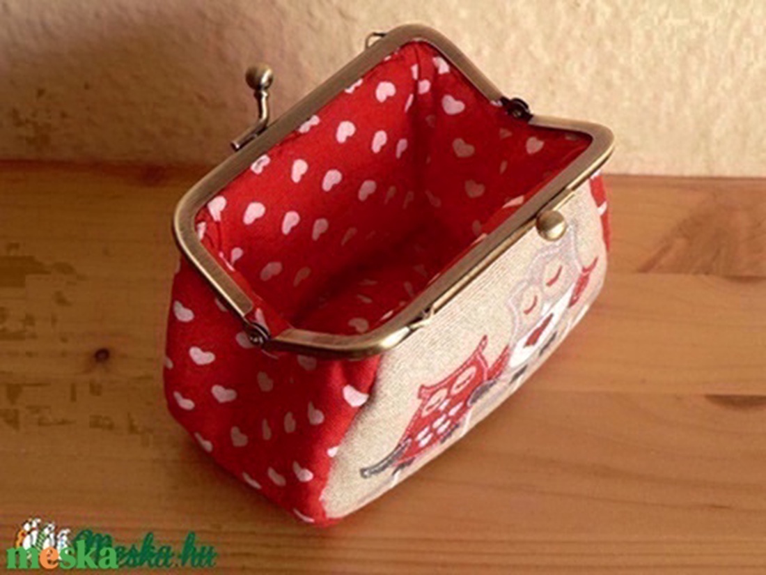 Baglyos pénztárca - táska & tok - pénztárca & más tok - pénztárca - női pénztárca - Meska.hu