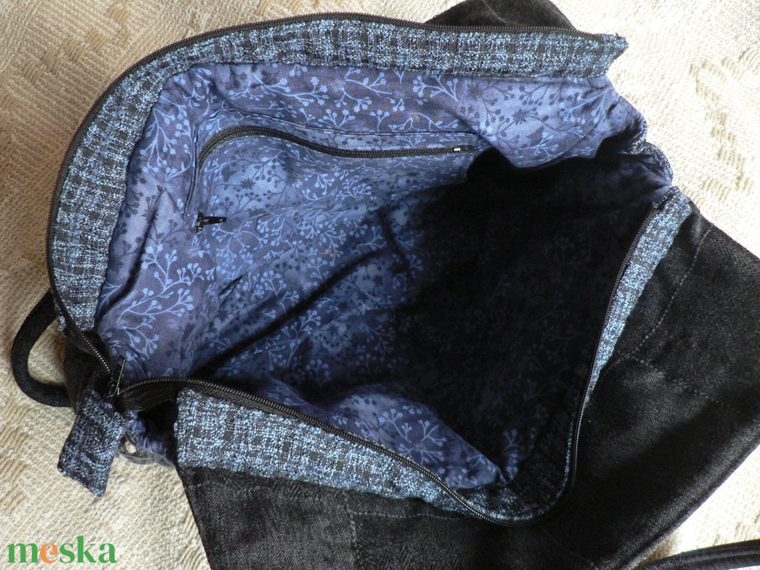 Táska házikós  /Megrendelésre/ - táska & tok - kézitáska & válltáska - kézitáska - Meska.hu