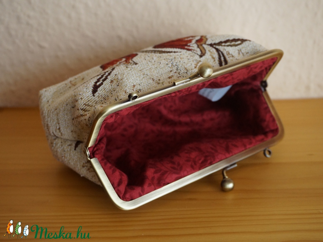 Virágos neszi  - táska & tok - pénztárca & más tok - pénztárca - Meska.hu