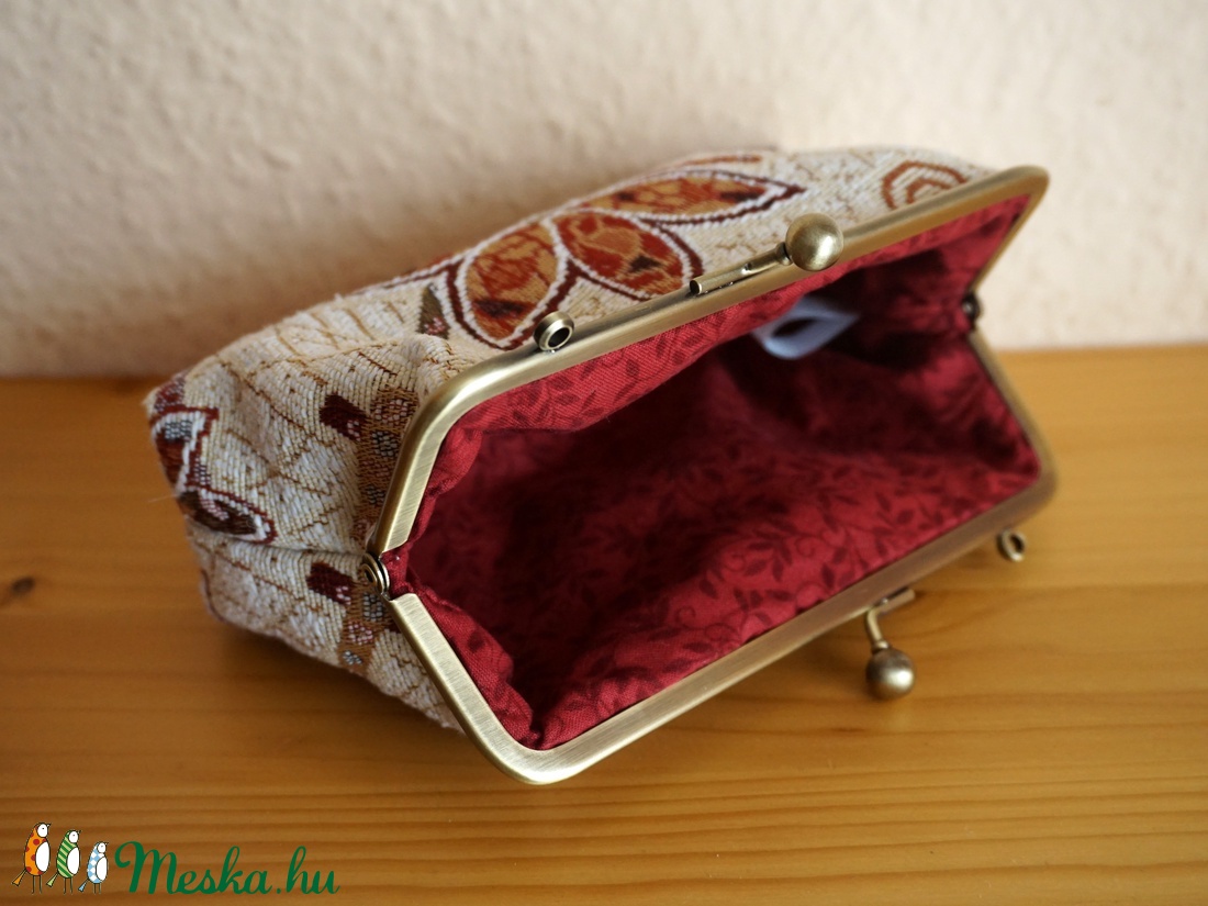 Virágos neszi  - táska & tok - pénztárca & más tok - pénztárca - Meska.hu