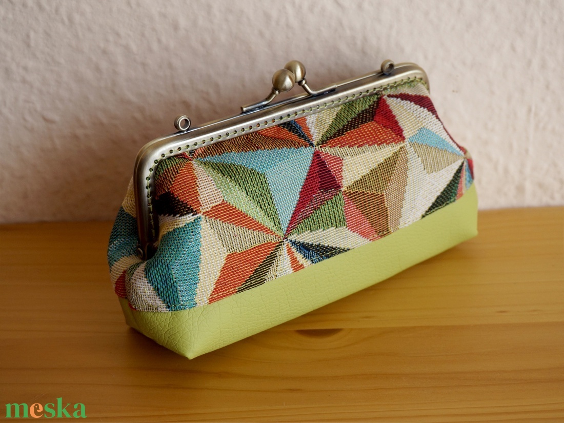  Színesen zöld neszi  - táska & tok - neszesszer - Meska.hu