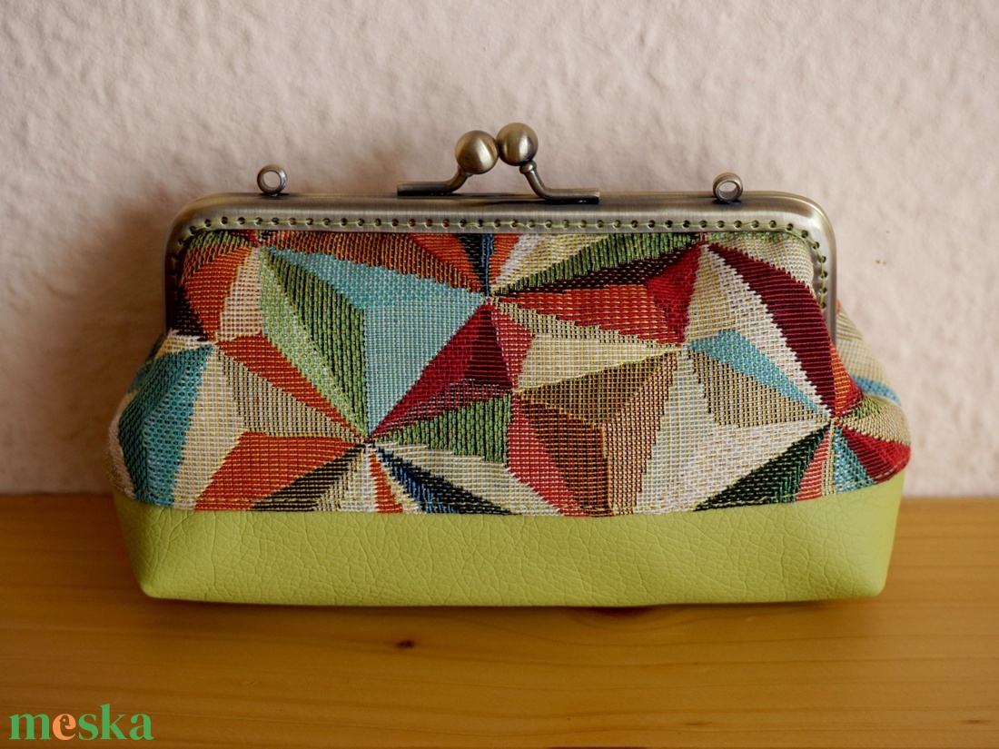  Színesen zöld neszi  - táska & tok - neszesszer - Meska.hu