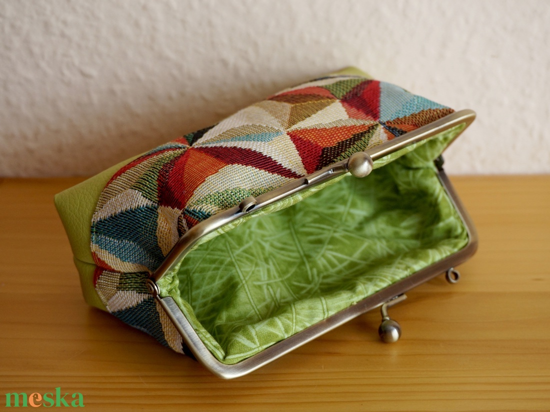  Színesen zöld neszi  - táska & tok - neszesszer - Meska.hu