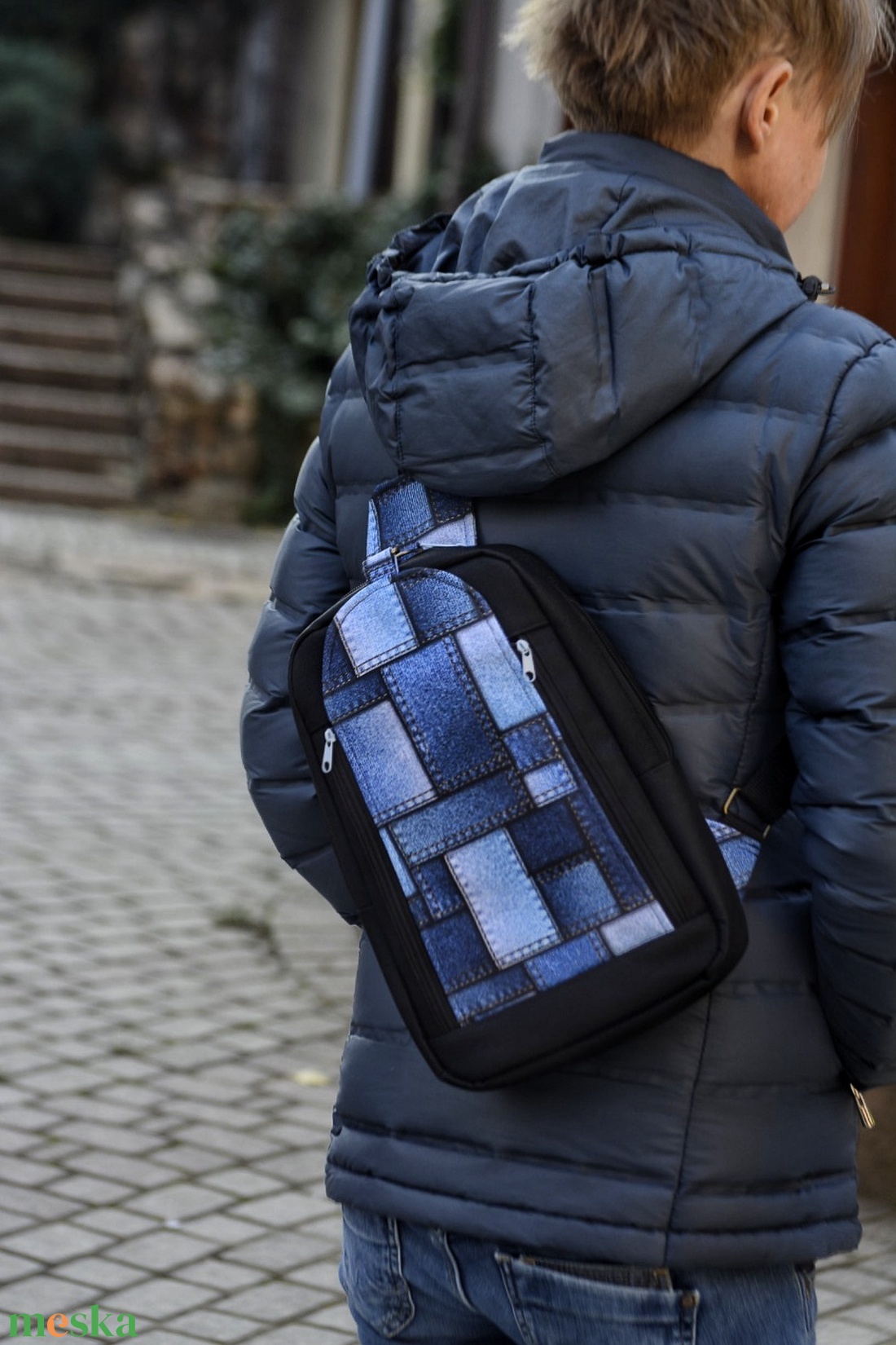 Oldal hátizsák - táska & tok - hátizsák - kishátizsák - Meska.hu