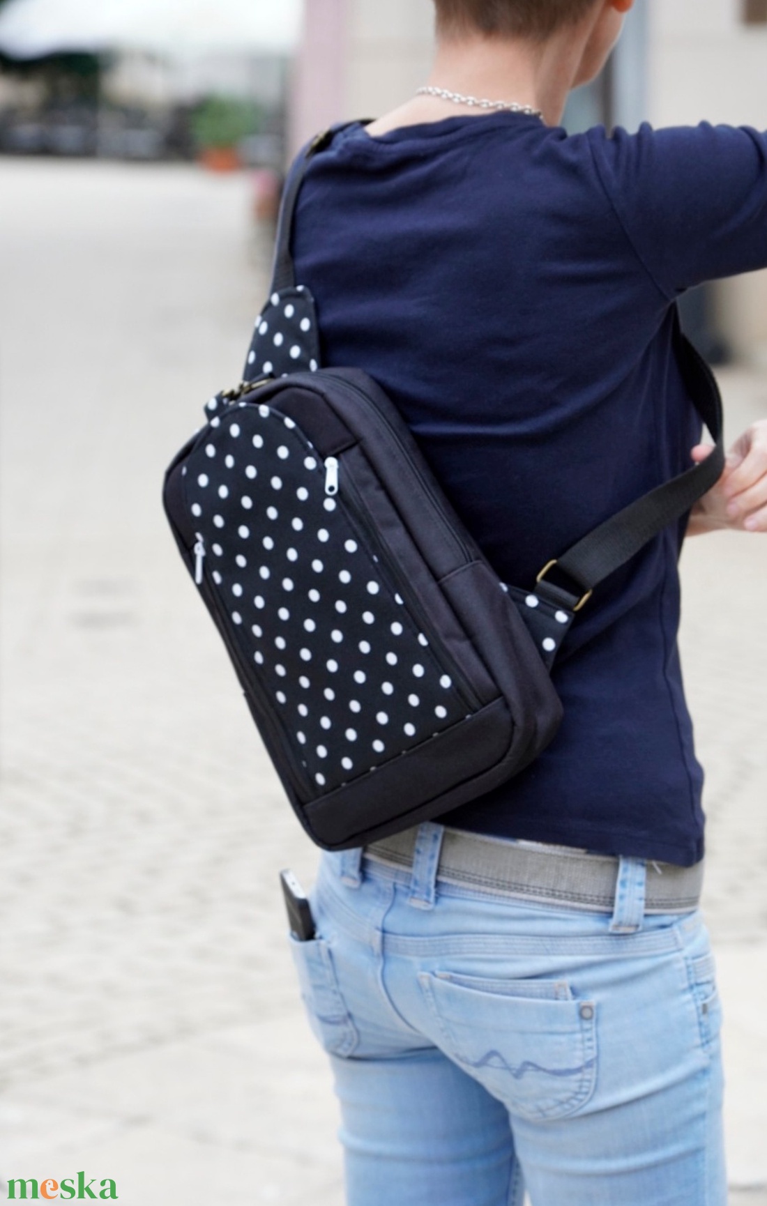 Oldal hátizsák - táska & tok - hátizsák - kishátizsák - Meska.hu