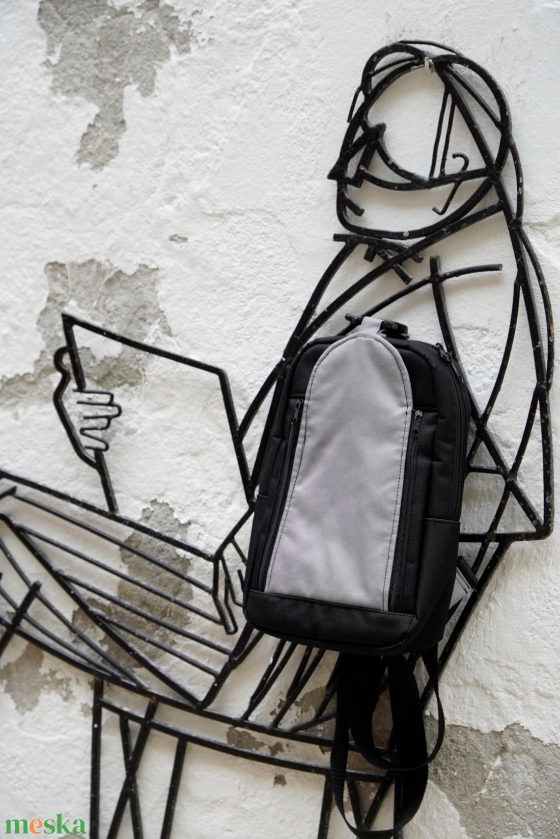 Oldal hátizsák férfiaknak - táska & tok - hátizsák - kishátizsák - Meska.hu