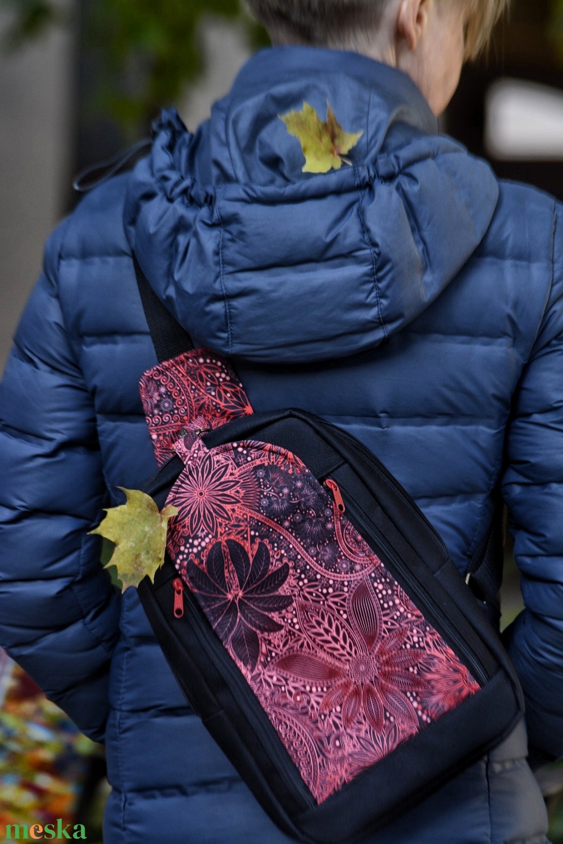 Oldal hátizsák - táska & tok - hátizsák - kishátizsák - Meska.hu