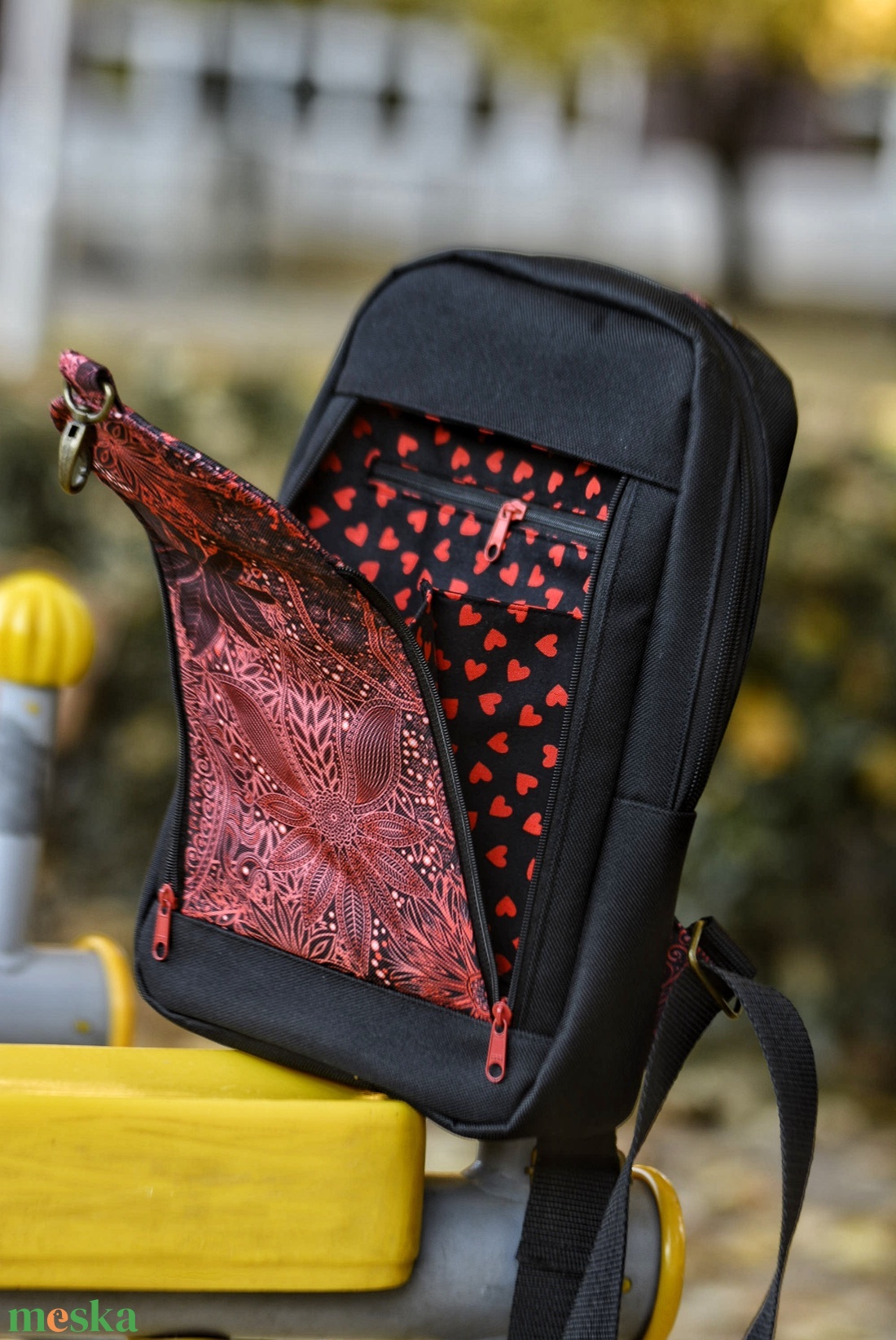 Oldal hátizsák - táska & tok - hátizsák - kishátizsák - Meska.hu