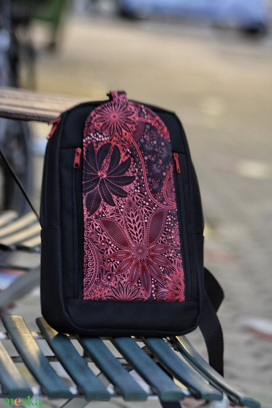 Oldal hátizsák - táska & tok - hátizsák - kishátizsák - Meska.hu