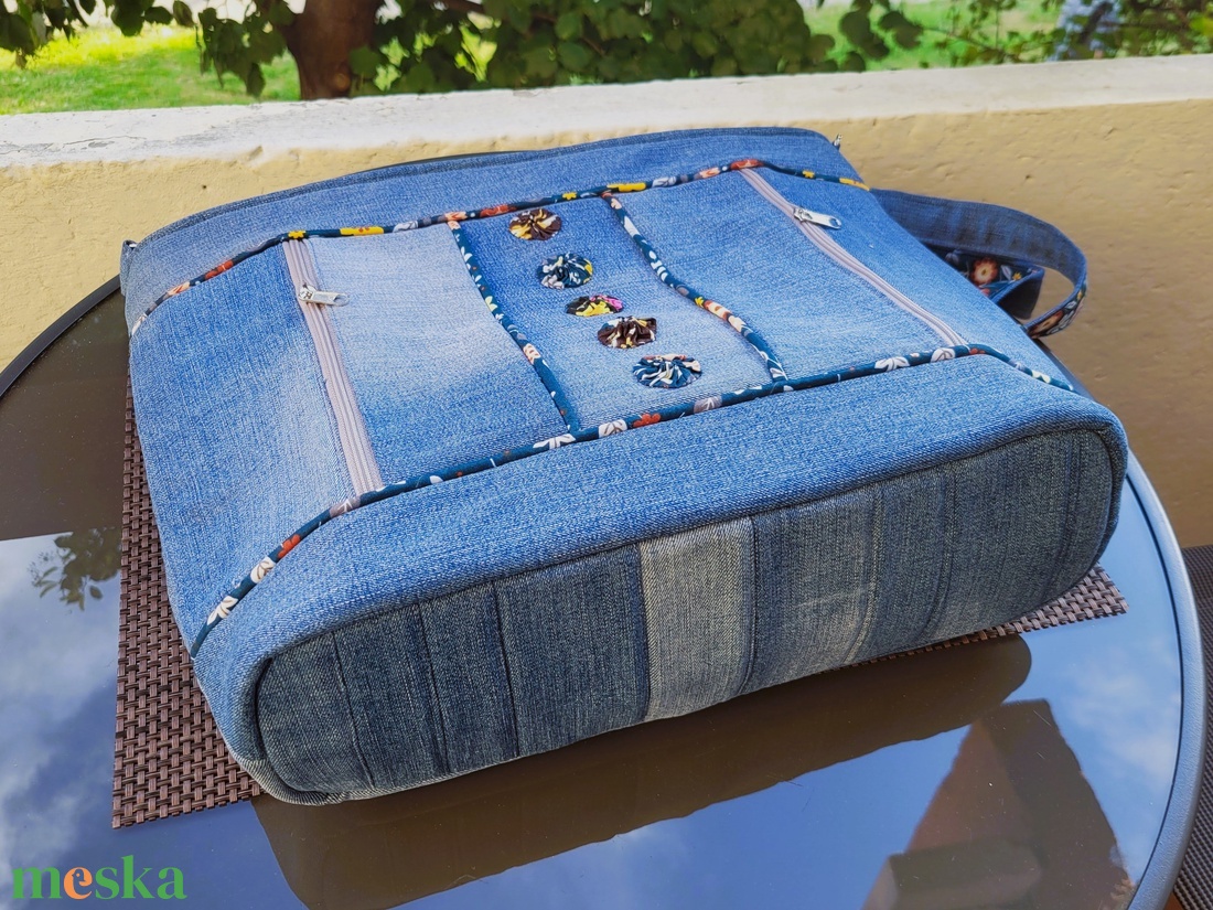 Farmer mintás válltáska - táska & tok - kézitáska & válltáska - vállon átvethető táska - Meska.hu