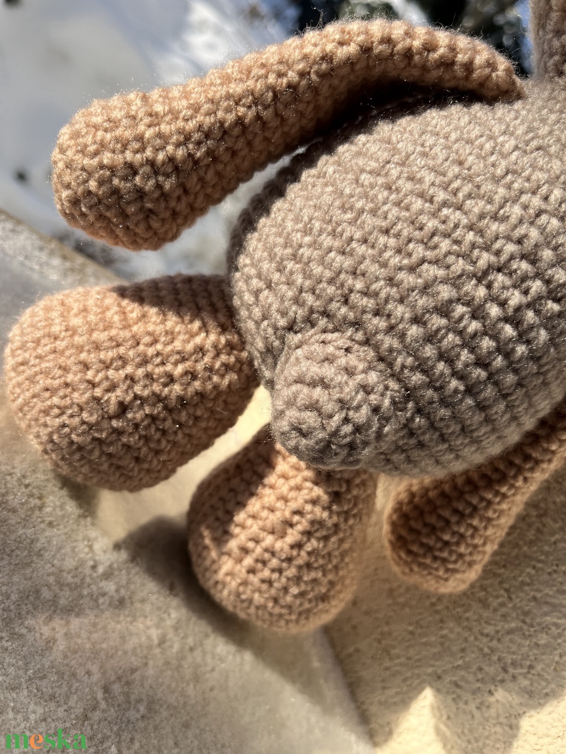 Horgolt mackó - játék & sport - plüssállat & játékfigura - maci - Meska.hu