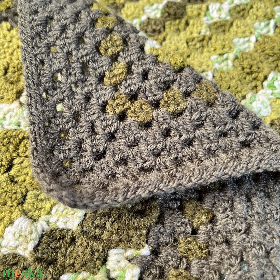 Horgolt babatakaró ajándék mackóval - baba - mama - baba ágynemű - babatakaró, gyerek pléd - Meska.hu