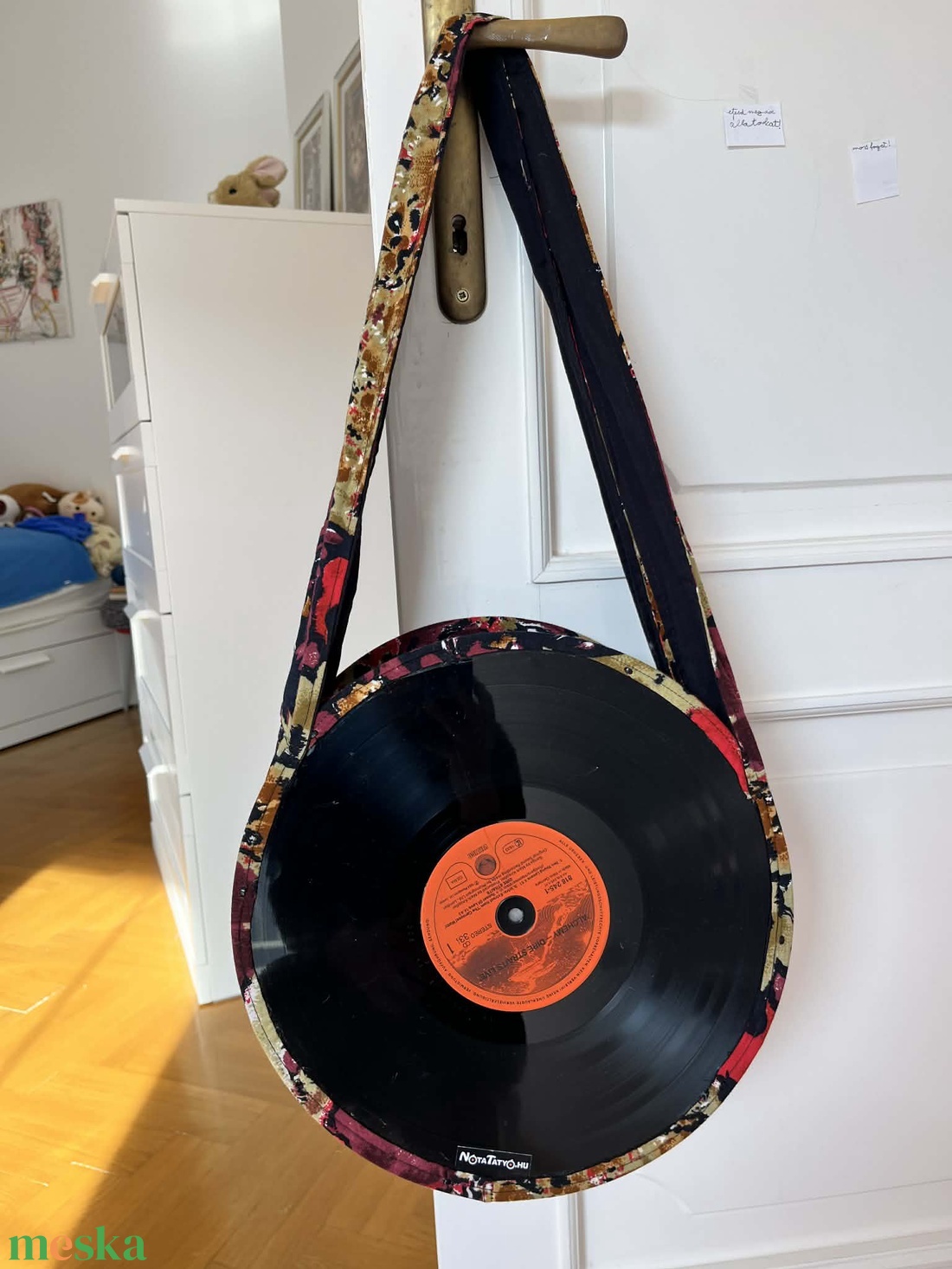 NótaTatyó - bakelit táska  - táska & tok - kézitáska & válltáska - válltáska - Meska.hu