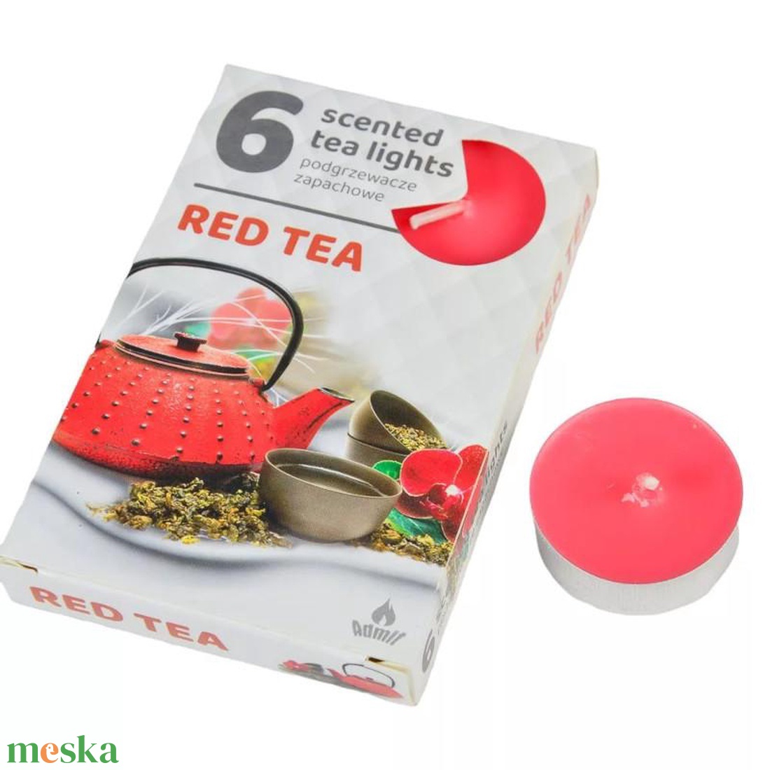 Illatgyertya 6 db-os - vörös tea - kellékek & szerszámok - dekorációs kellékek - dekorációs gyertya - Meska.hu Illatgyertya 6 db-os - vörös tea - kellékek & szerszámok - dekorációs kellékek - dekorációs gyertya - Meska.hu