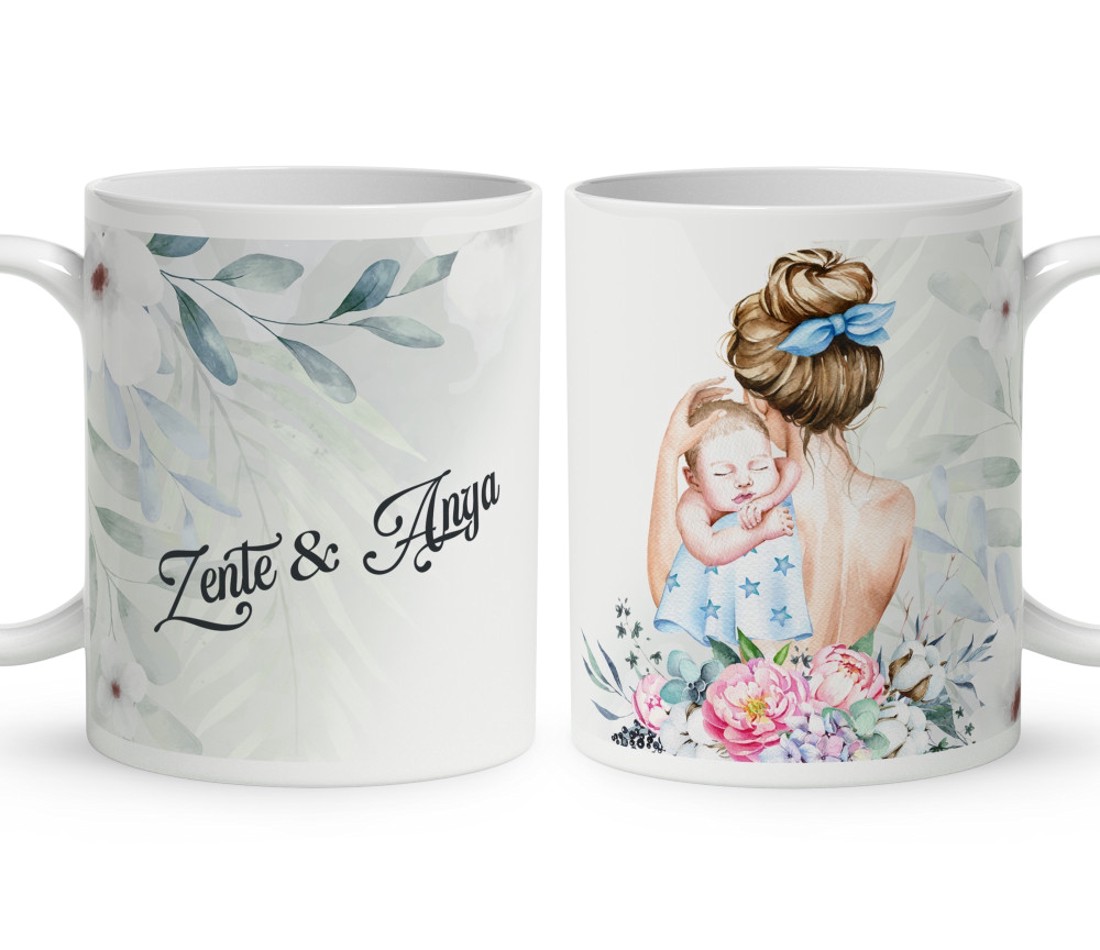 Kérd a neveddel - Pici Fiam mintás bögre - otthon & életmód - konyhafelszerelés, tálalás - tálalás - bögre & csésze - Meska.hu