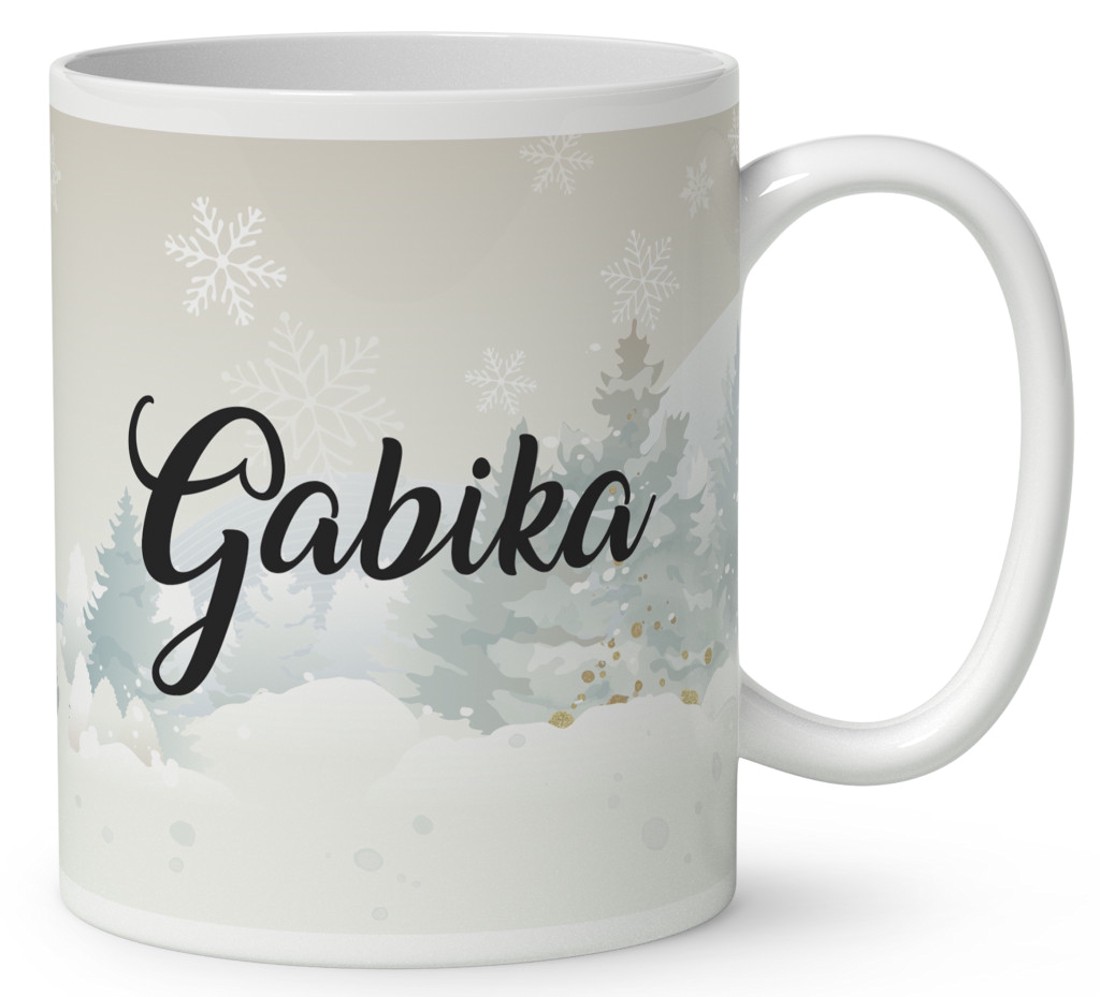 Névvel kérhető - Karácsonyi manó és a szánkó mintás bögre - otthon & életmód - konyhafelszerelés, tálalás - tálalás - bögre & csésze - Meska.hu