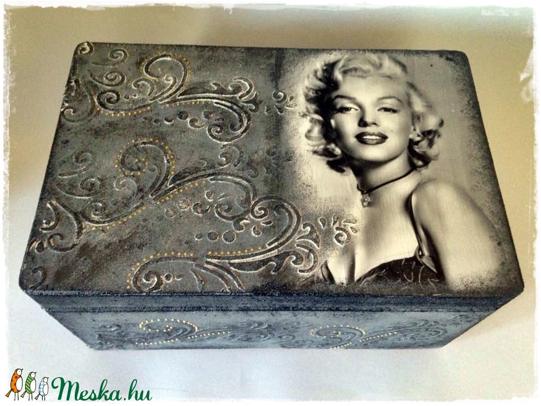Marilyn Monroe doboz -  - Meska.hu