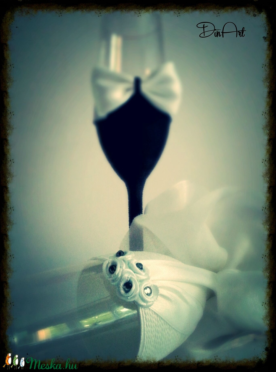 Esküvői poharak -  - Meska.hu