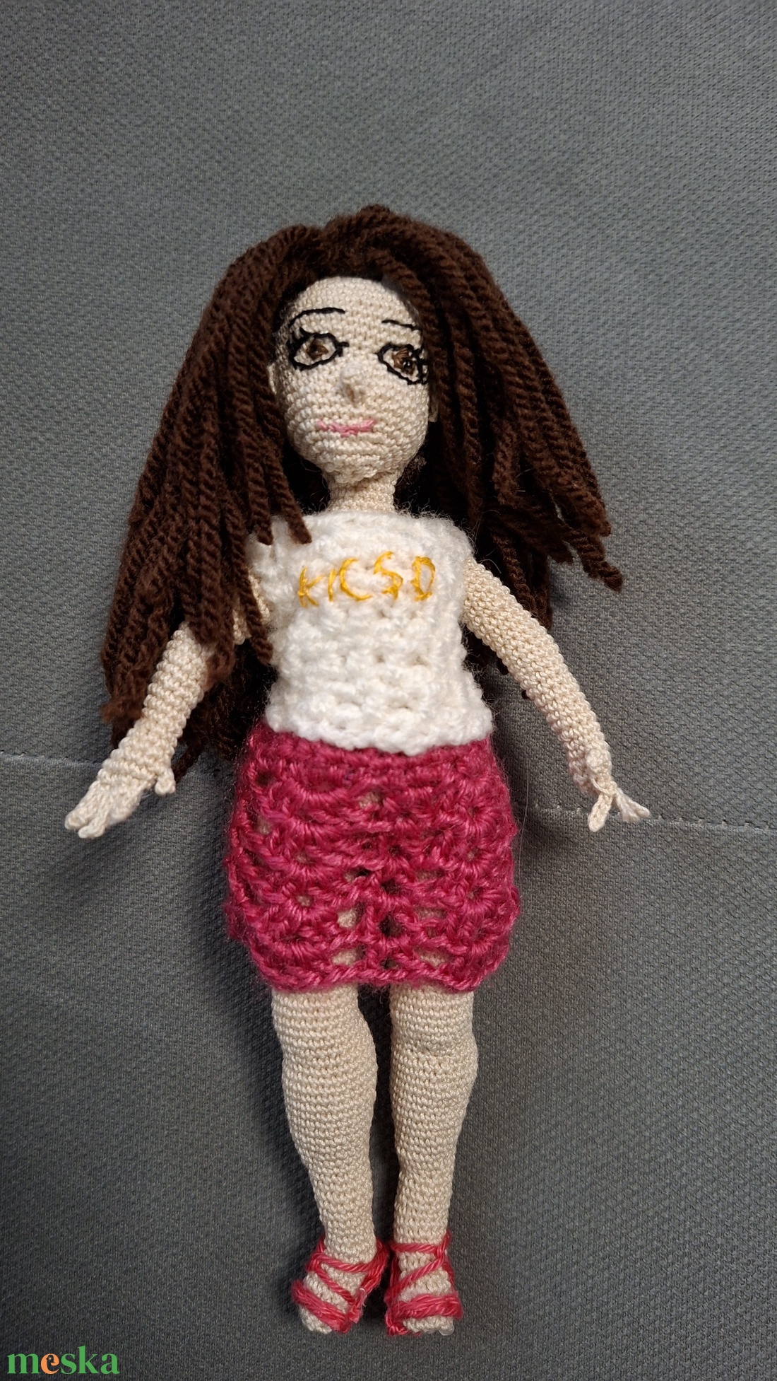 Horgolt pár Berni209707 rendelésére - karácsony - karácsonyi lakásdekoráció - karácsonyfadíszek - Meska.hu