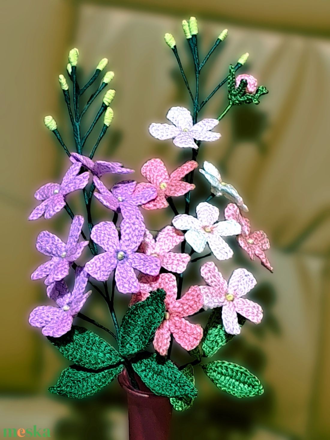 Horgolt virág  -  - Meska.hu