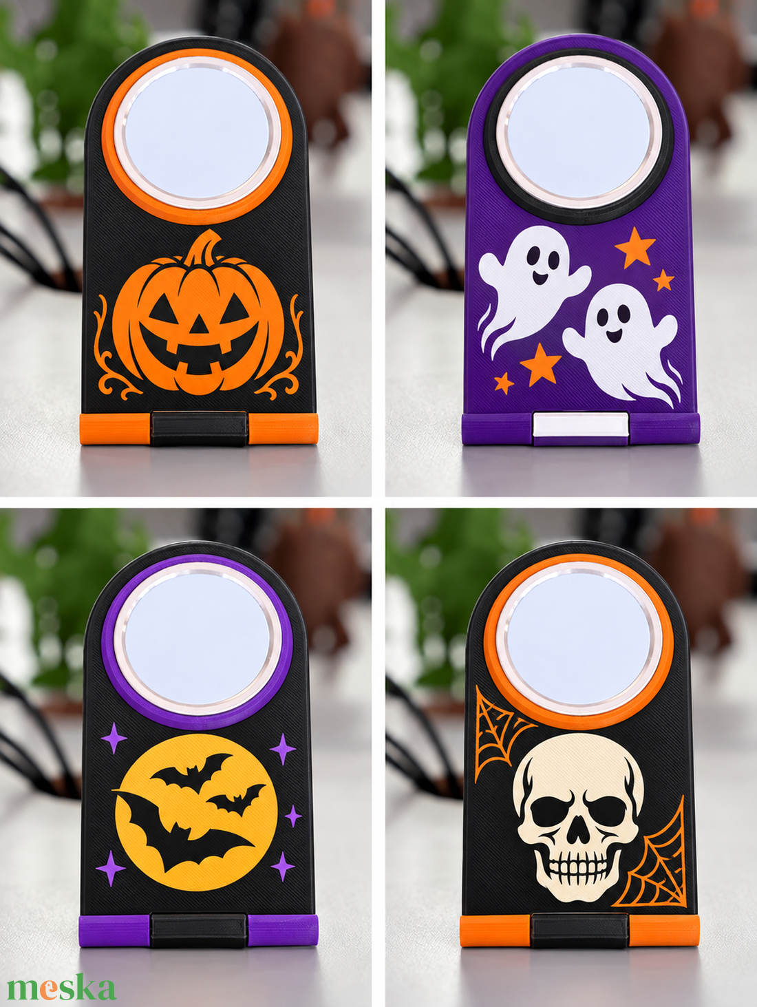 Halloween magsafe kompatibilis telefontartó - otthon & életmód - tárolás & rendszerezés - asztali telefontartó - Meska.hu