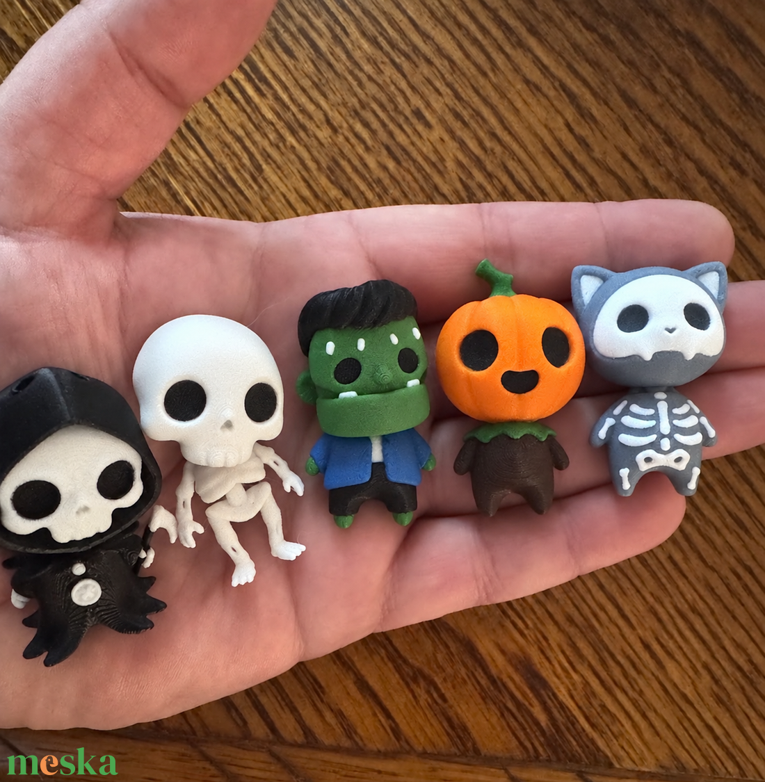 Cuki Halloween kulcstartók - otthon & életmód - dekoráció - halloween - halloweeni figurák - Meska.hu