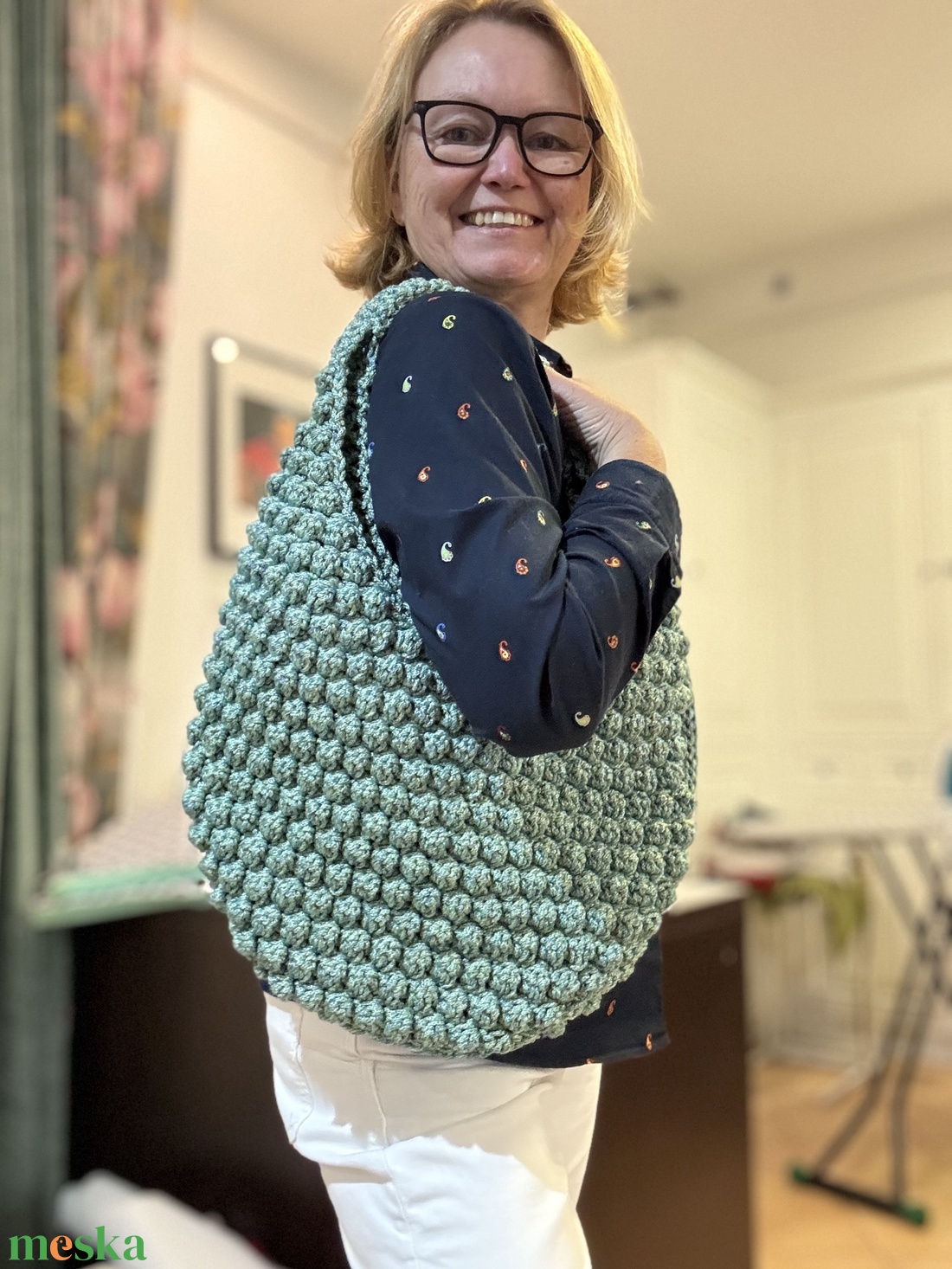 Bogyós mintás shopper válltáska - táska & tok - kézitáska & válltáska - válltáska - Meska.hu Bogyós mintás shopper válltáska - táska & tok - kézitáska & válltáska - válltáska - Meska.hu