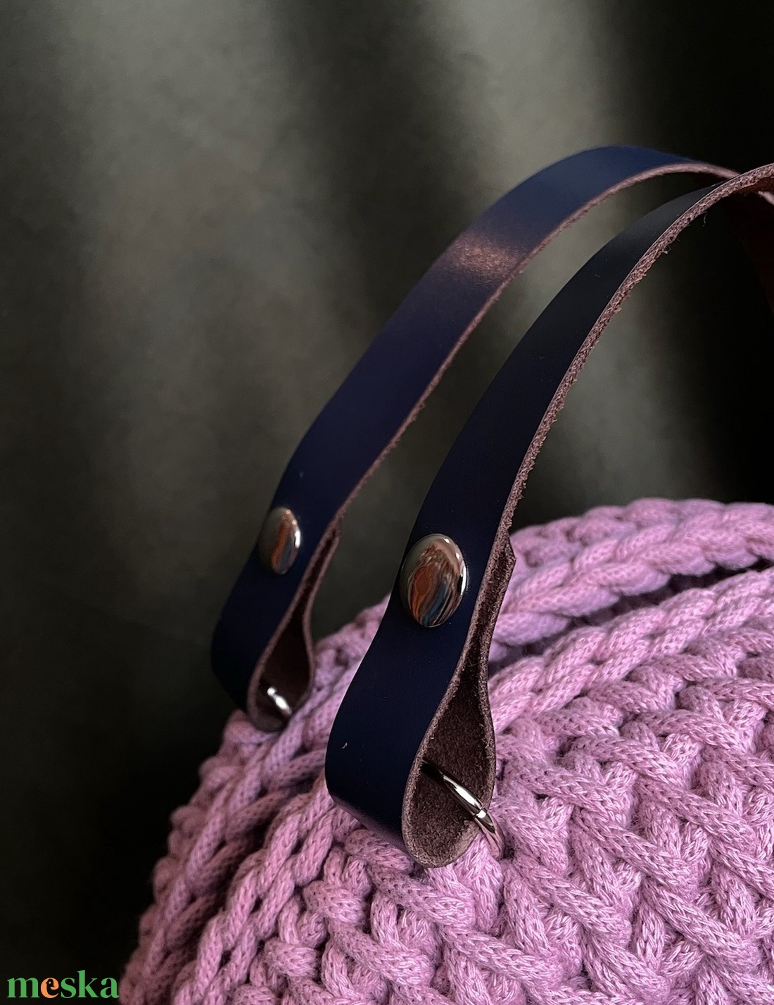 Füles rózsa táska - táska & tok - kézitáska & válltáska - válltáska - Meska.hu