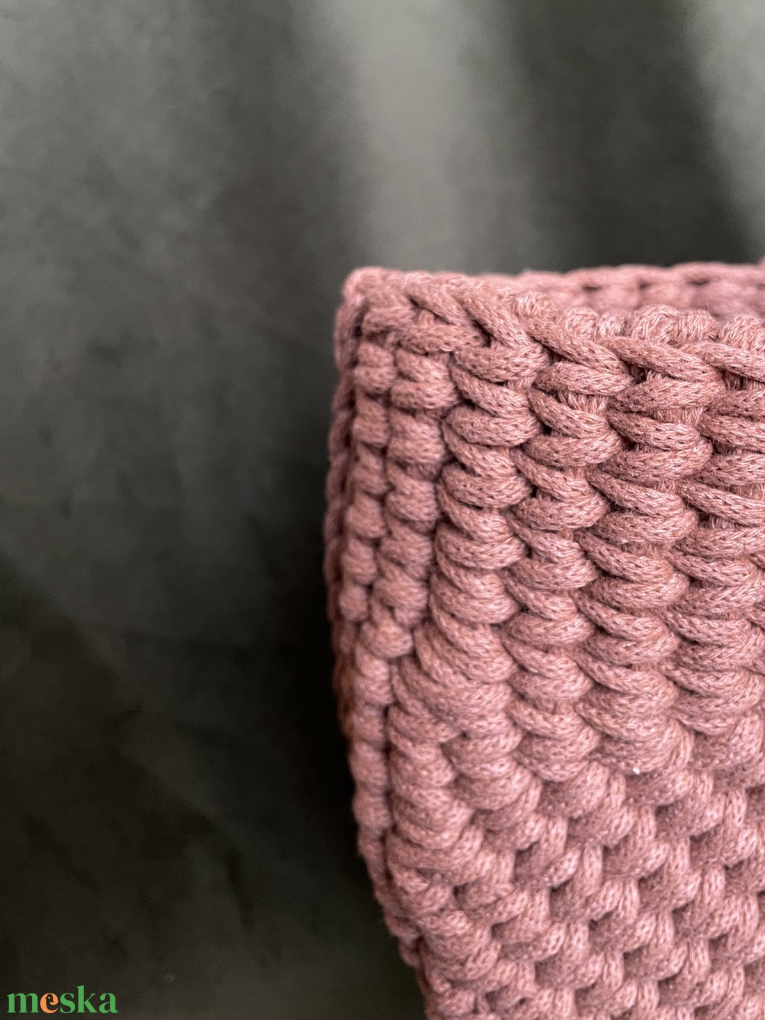 Púder kosártáska - táska & tok - kézitáska & válltáska - kézitáska - Meska.hu