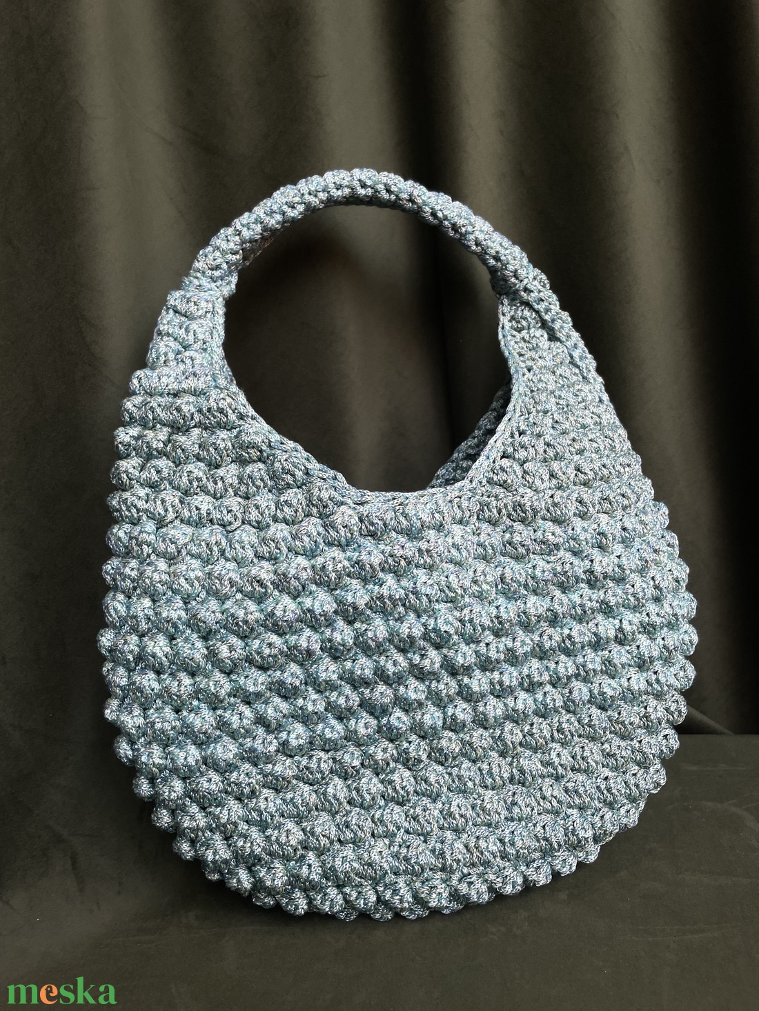 Bogyós shopper válltáska - táska & tok - kézitáska & válltáska - válltáska - Meska.hu