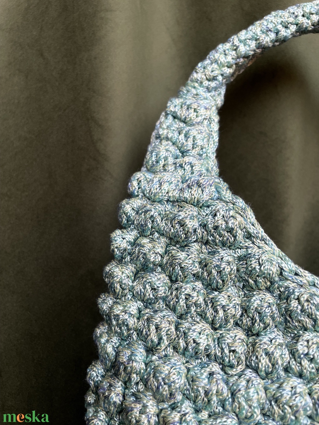 Bogyós shopper válltáska - táska & tok - kézitáska & válltáska - válltáska - Meska.hu