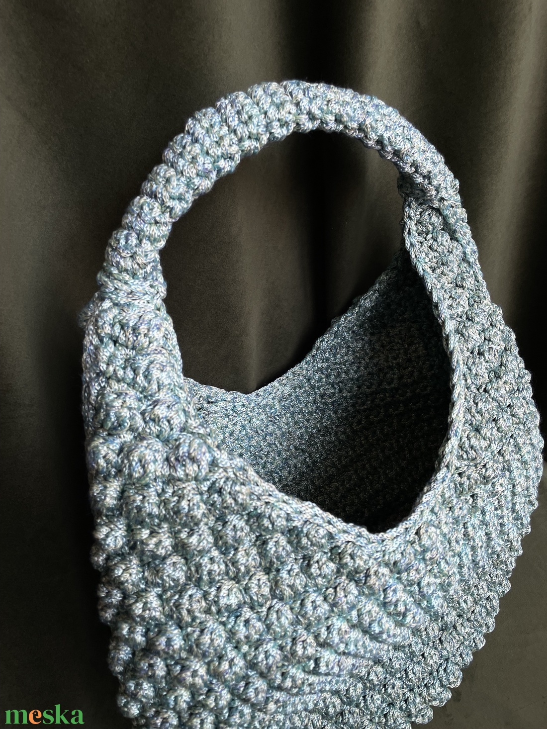 Bogyós shopper válltáska - táska & tok - kézitáska & válltáska - válltáska - Meska.hu