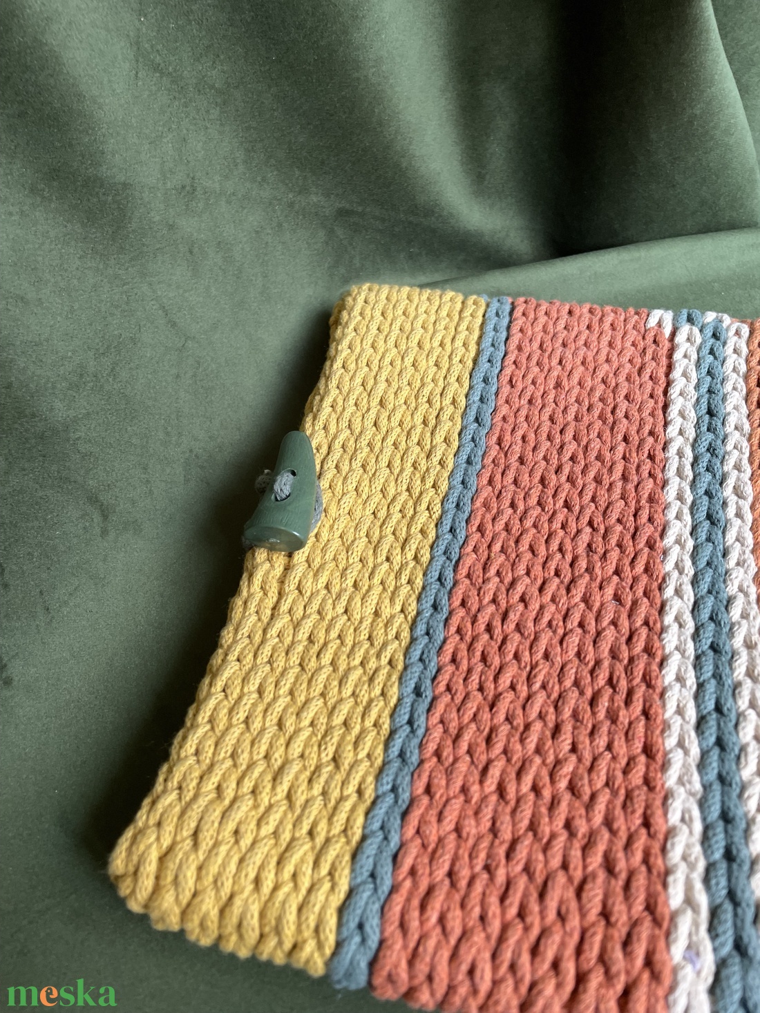 Horgolt tok - táska & tok - kézitáska & válltáska - válltáska - Meska.hu