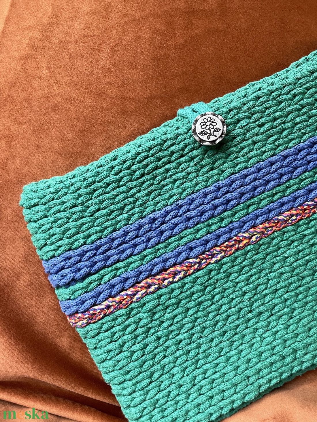 Horgolt tok - táska & tok - kézitáska & válltáska - válltáska - Meska.hu