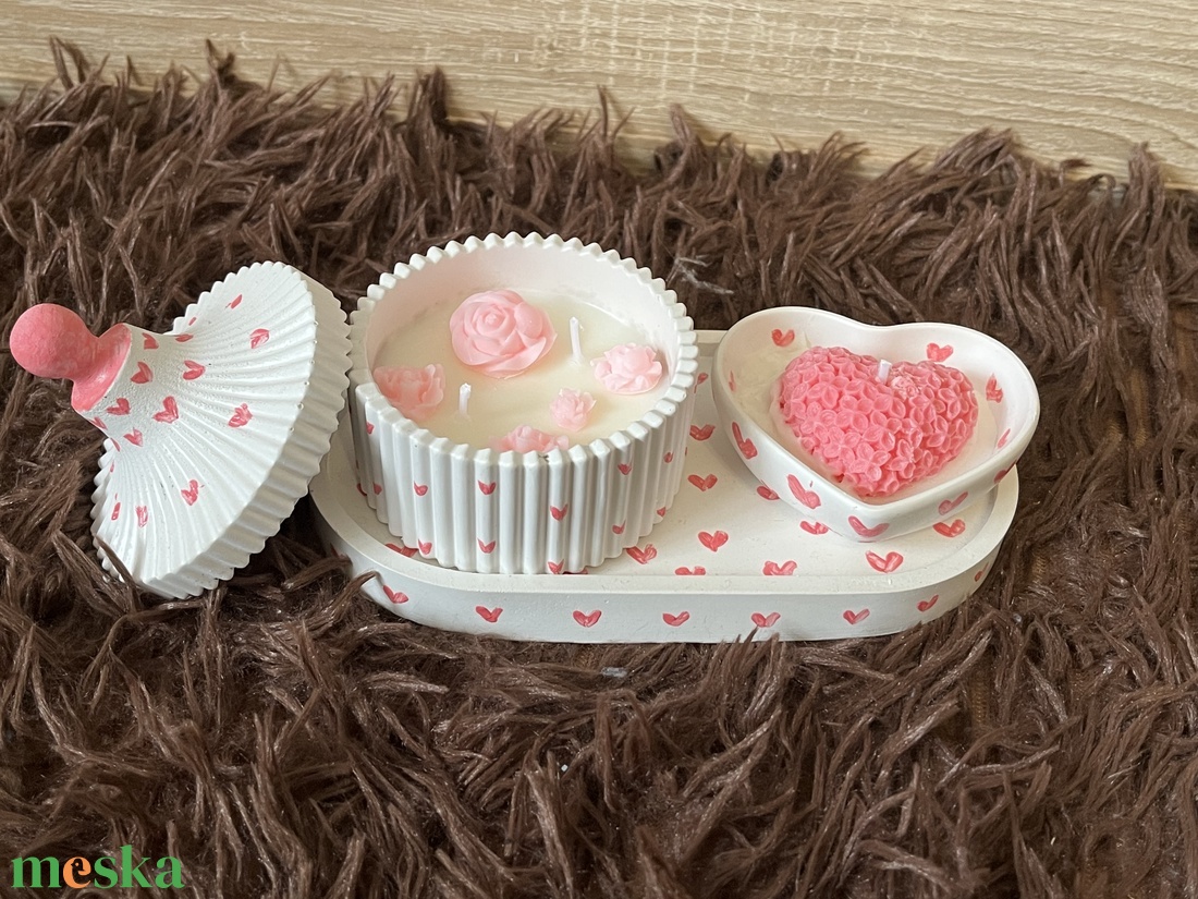 Desszert illatgyertya - otthon & életmód - gyertya, illat, aroma - gyertya - Meska.hu