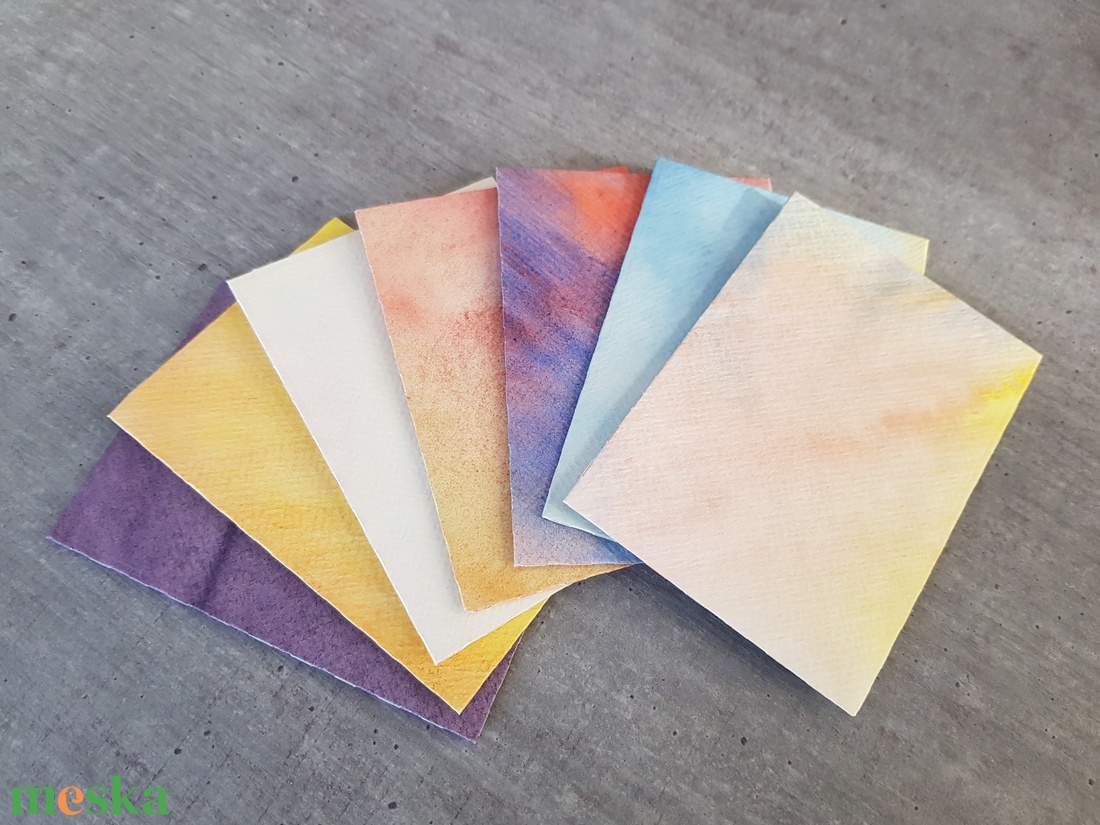 Boríték festett 3 - otthon & életmód - papír, írószer - boríték - Meska.hu