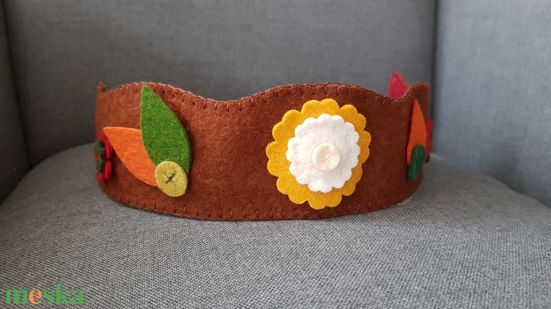 Filc korona barna - játék & sport - szerepjáték - Meska.hu