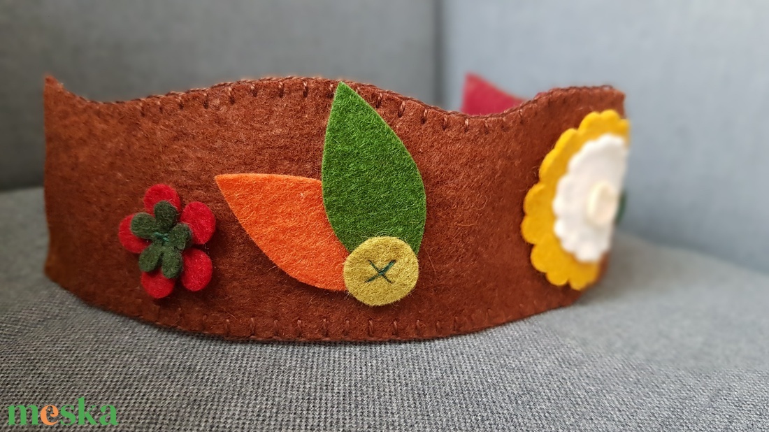 Filc korona barna - játék & sport - szerepjáték - Meska.hu