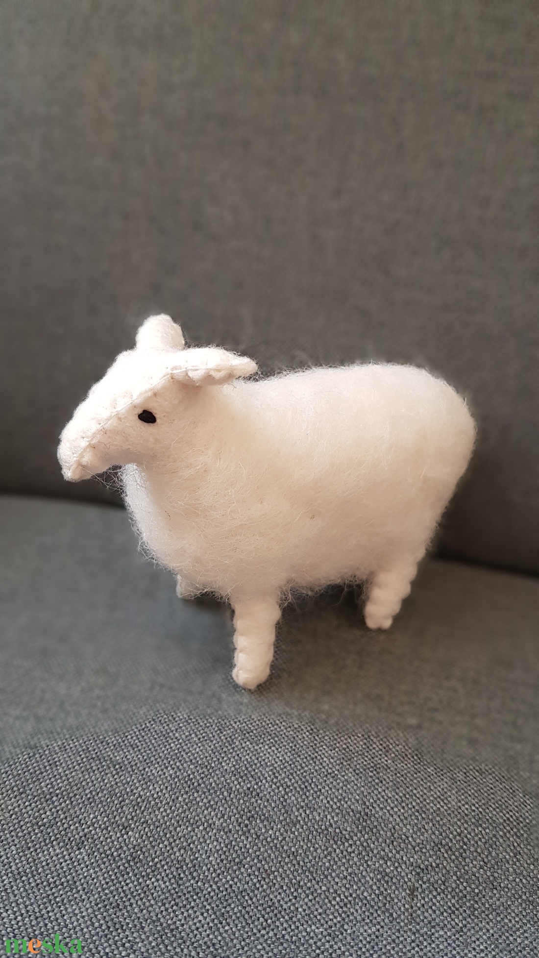 Filc bárány - játék & sport - plüssállat & játékfigura - malac - Meska.hu