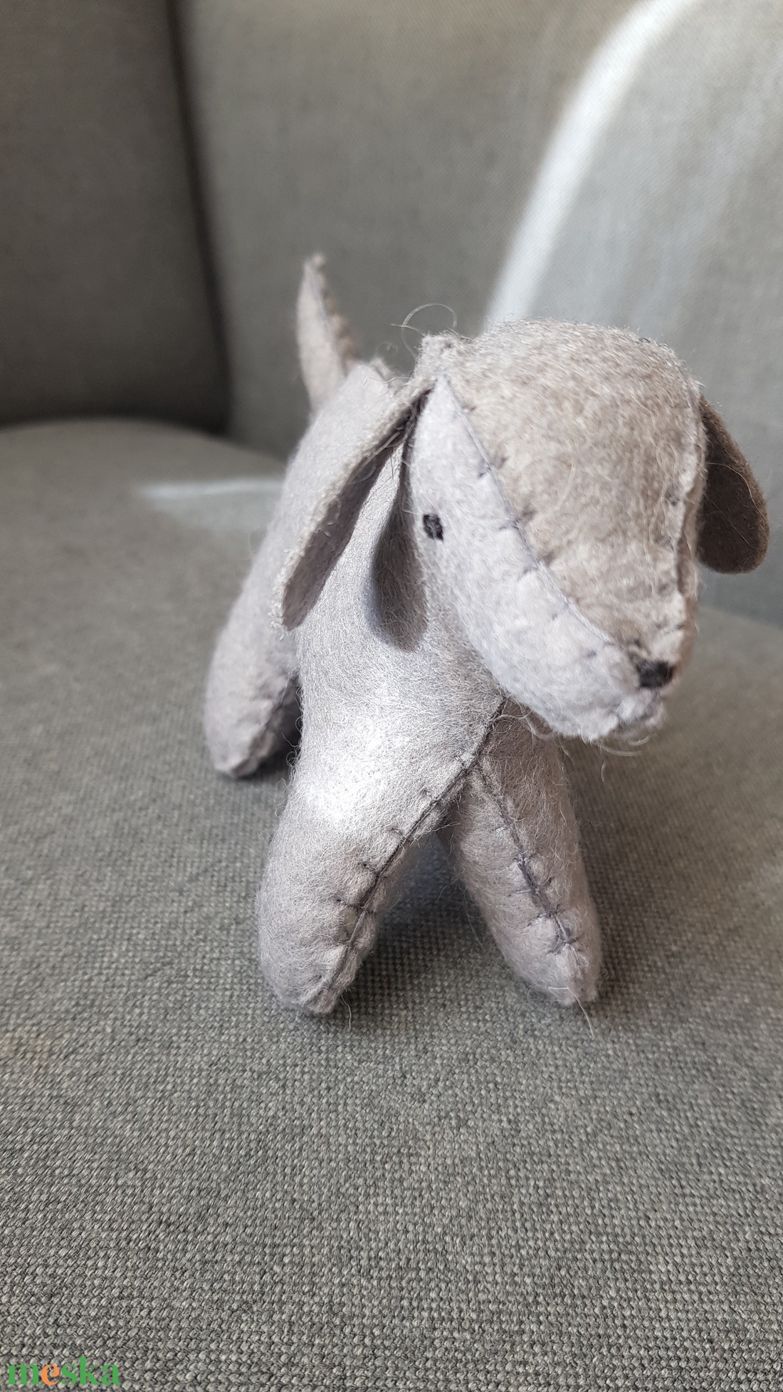 Filc kutya - játék & sport - plüssállat & játékfigura - kutya - Meska.hu