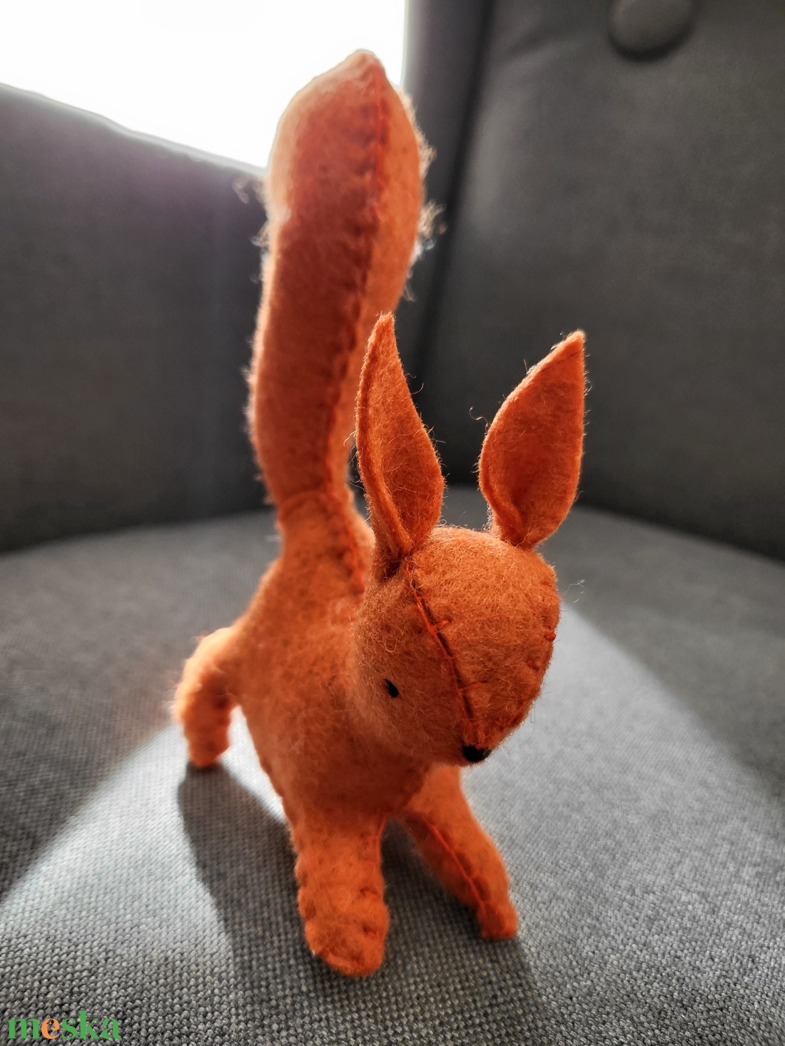 Filc mókus - játék & sport - készségfejlesztő és logikai játék - készségfejlesztő és logikai játék - Meska.hu