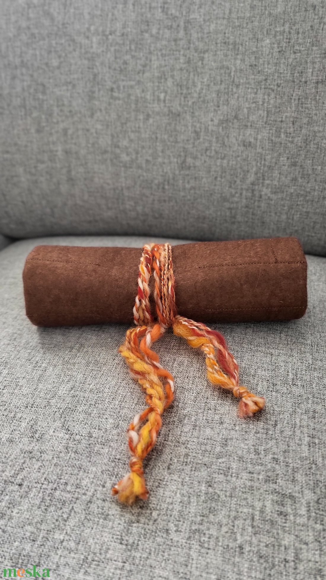 Krétatartó barna2 - táska & tok - variálható táska - Meska.hu